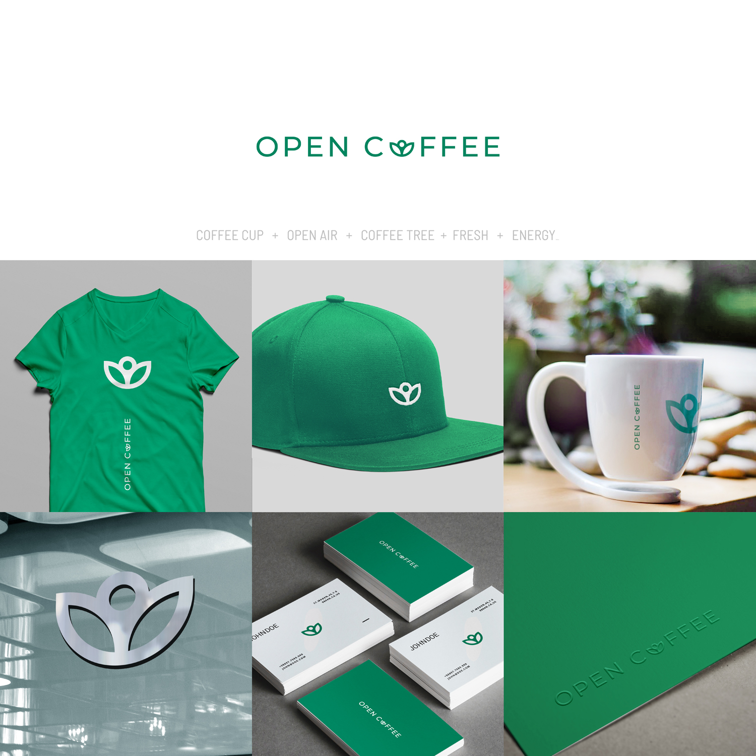 Logo Design by SRJ for Open Coffee | Design #19777086
