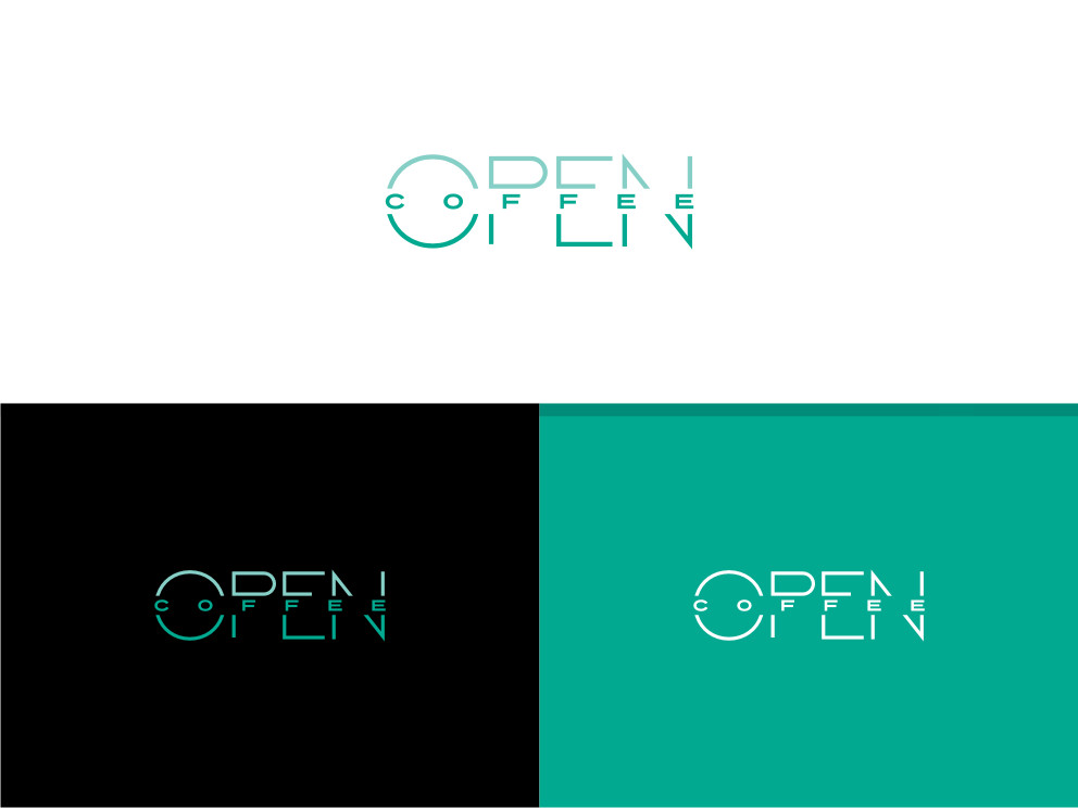 Logo Design by Atvento Graphics for Open Coffee | Design #19755318