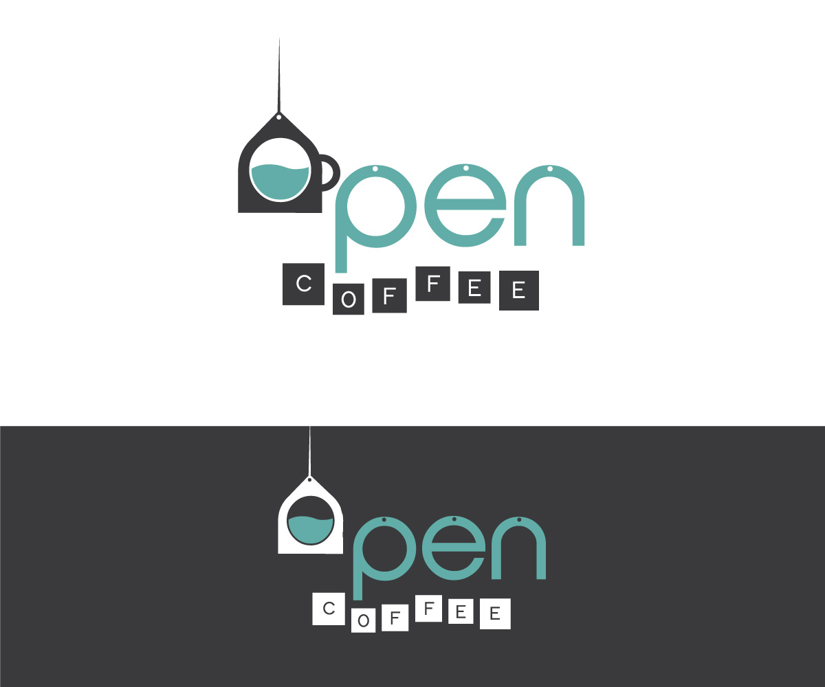 Logo Design by GeorgeB for Open Coffee | Design #19788177