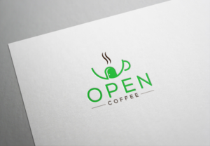 Logo Design by Deziners Zone for Open Coffee | Design: #19736989