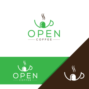 Logo Design by Deziners Zone for Open Coffee | Design: #19736991