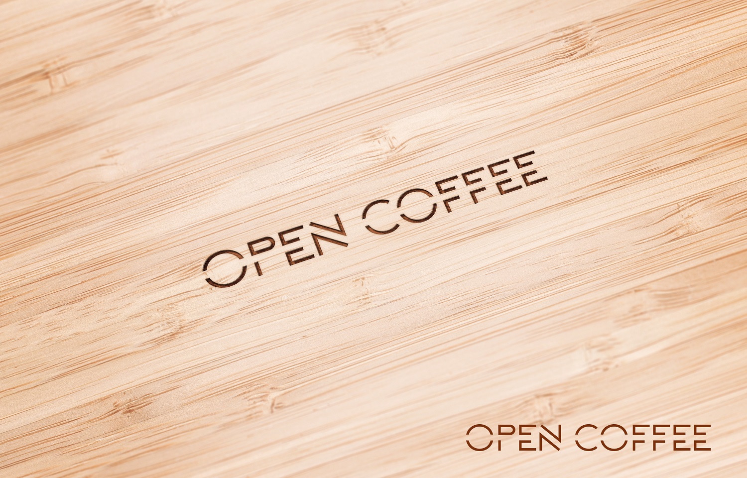 Logo Design by FerTouch Arts for Open Coffee | Design #19736538