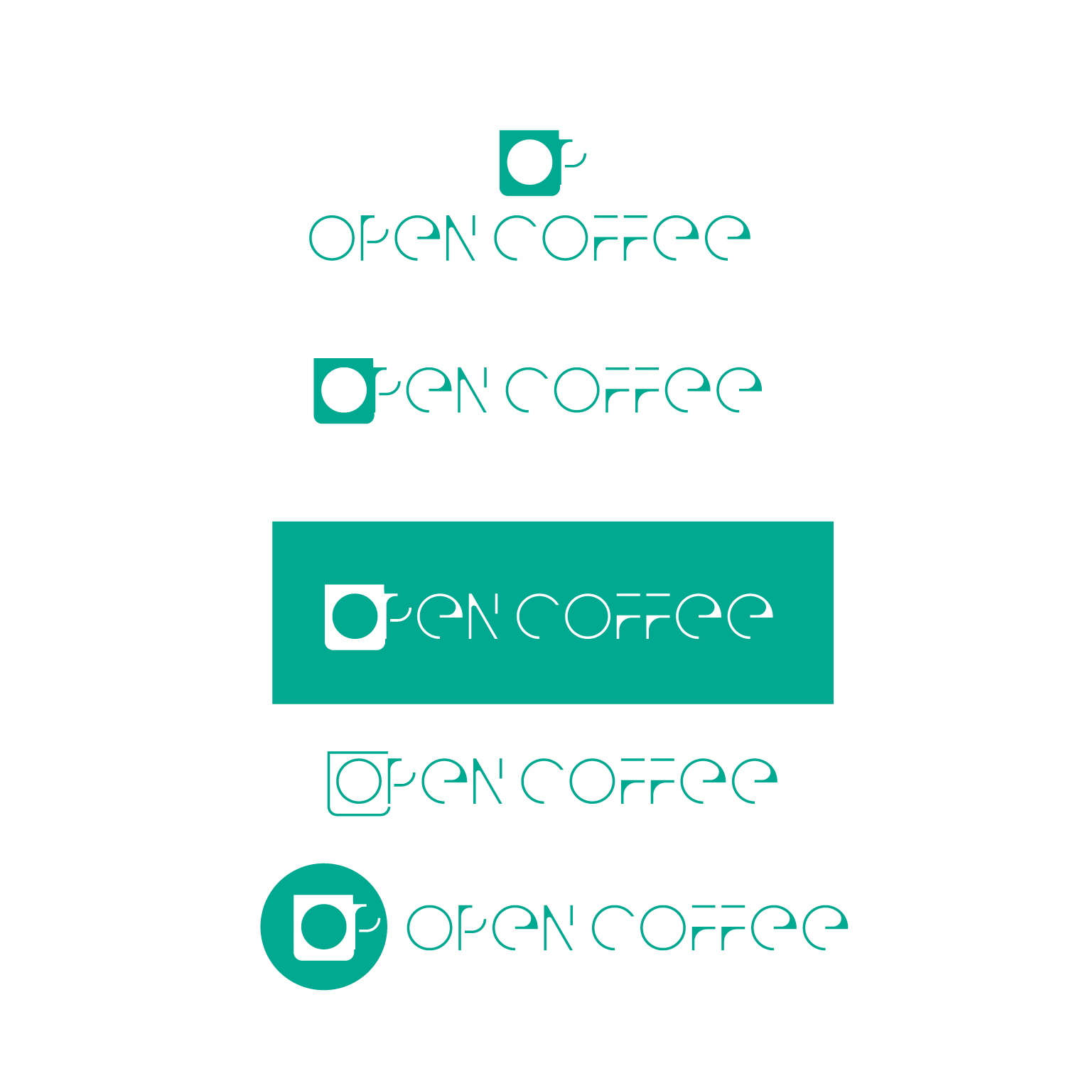Logo Design by Art Punk for Open Coffee | Design #19787267