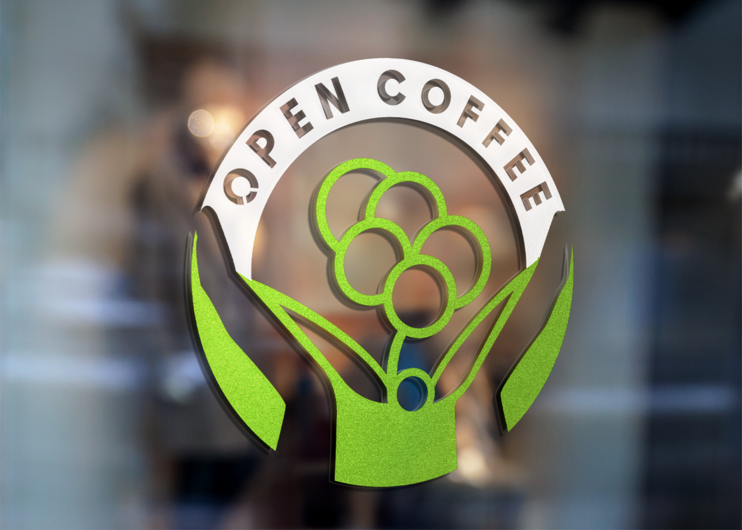 Logo Design by Ezgi Kilavuz for Open Coffee | Design #19806135