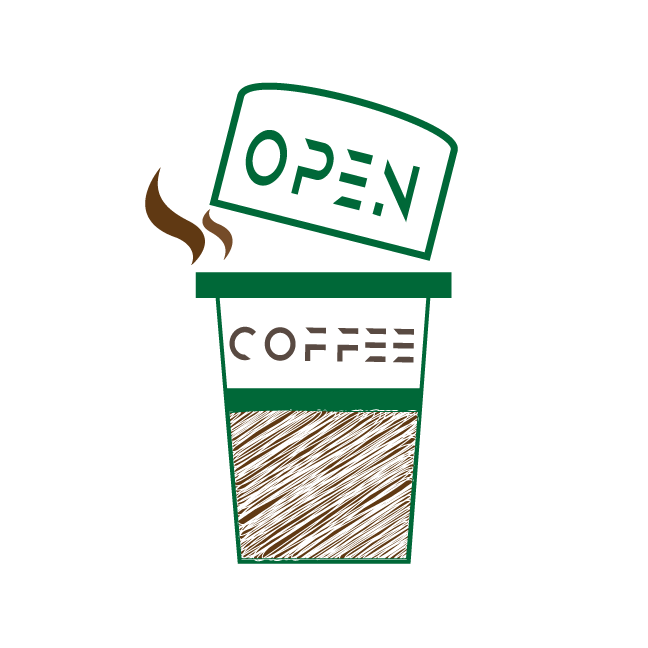 Logo Design by DebiH for Open Coffee | Design #19744603
