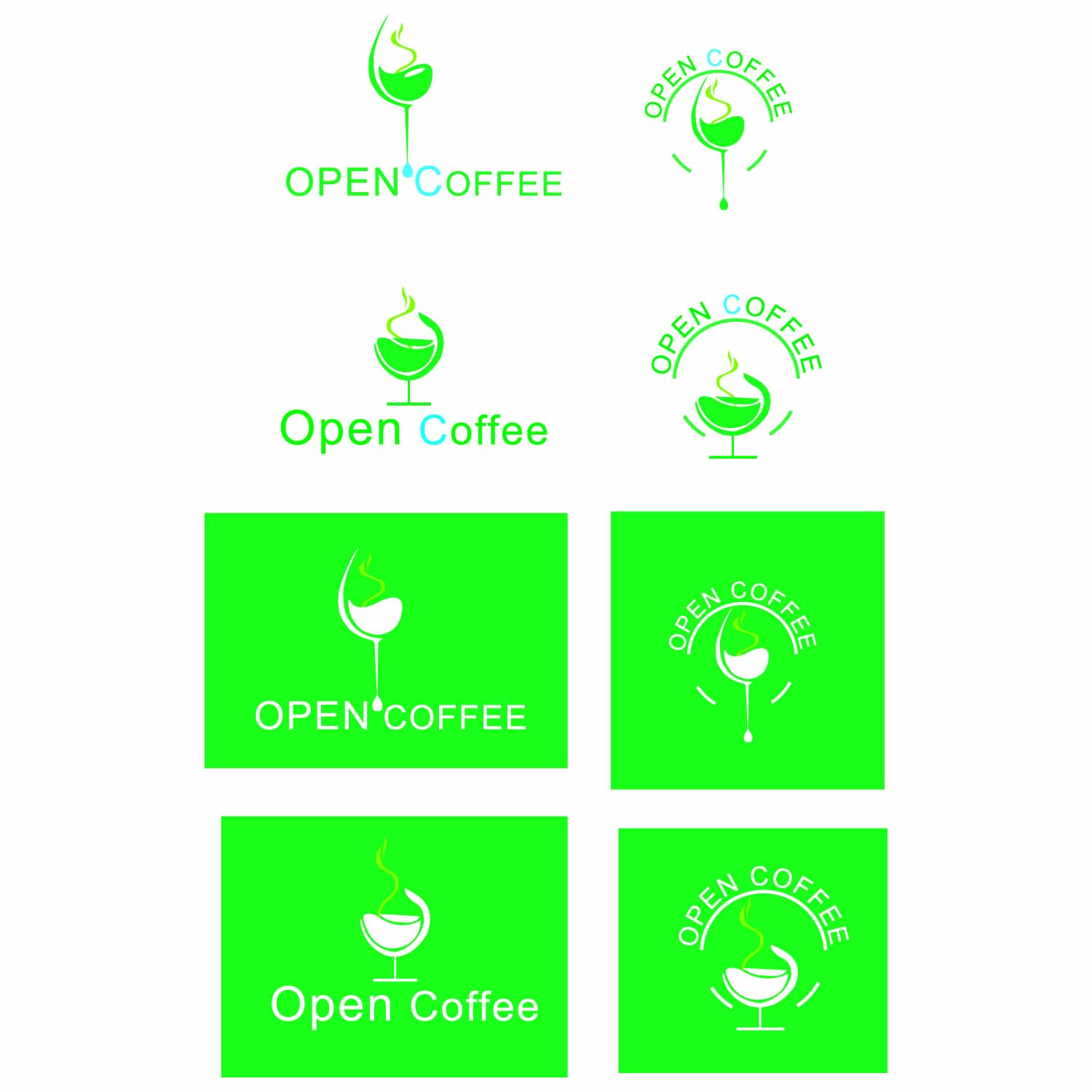 Logo Design by jafer imam for Open Coffee | Design #19740683