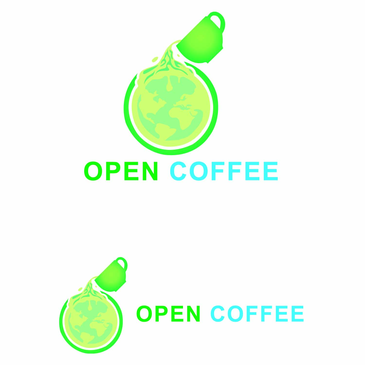 Diseño de Logo por jafer imam para Open Coffee | Diseño #19746441