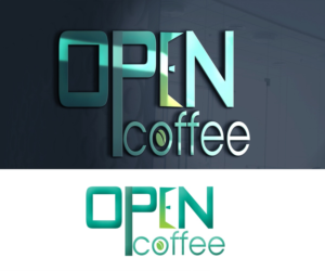 Logo Design by Silva 3 for Open Coffee | Design: #19742643