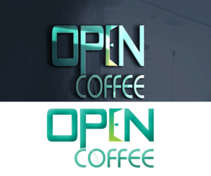 Logo Design by Silva 3 for Open Coffee | Design: #19745896