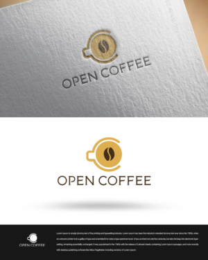 Logo Design by zingodesigns258 for Open Coffee | Design: #19744914