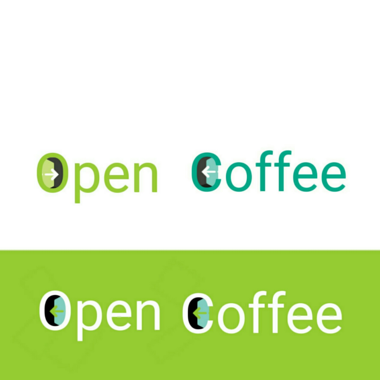 Logo Design by Israa 3 for Open Coffee | Design #19755408