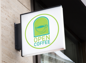 Logo Design by adosajo for Open Coffee | Design: #19789864