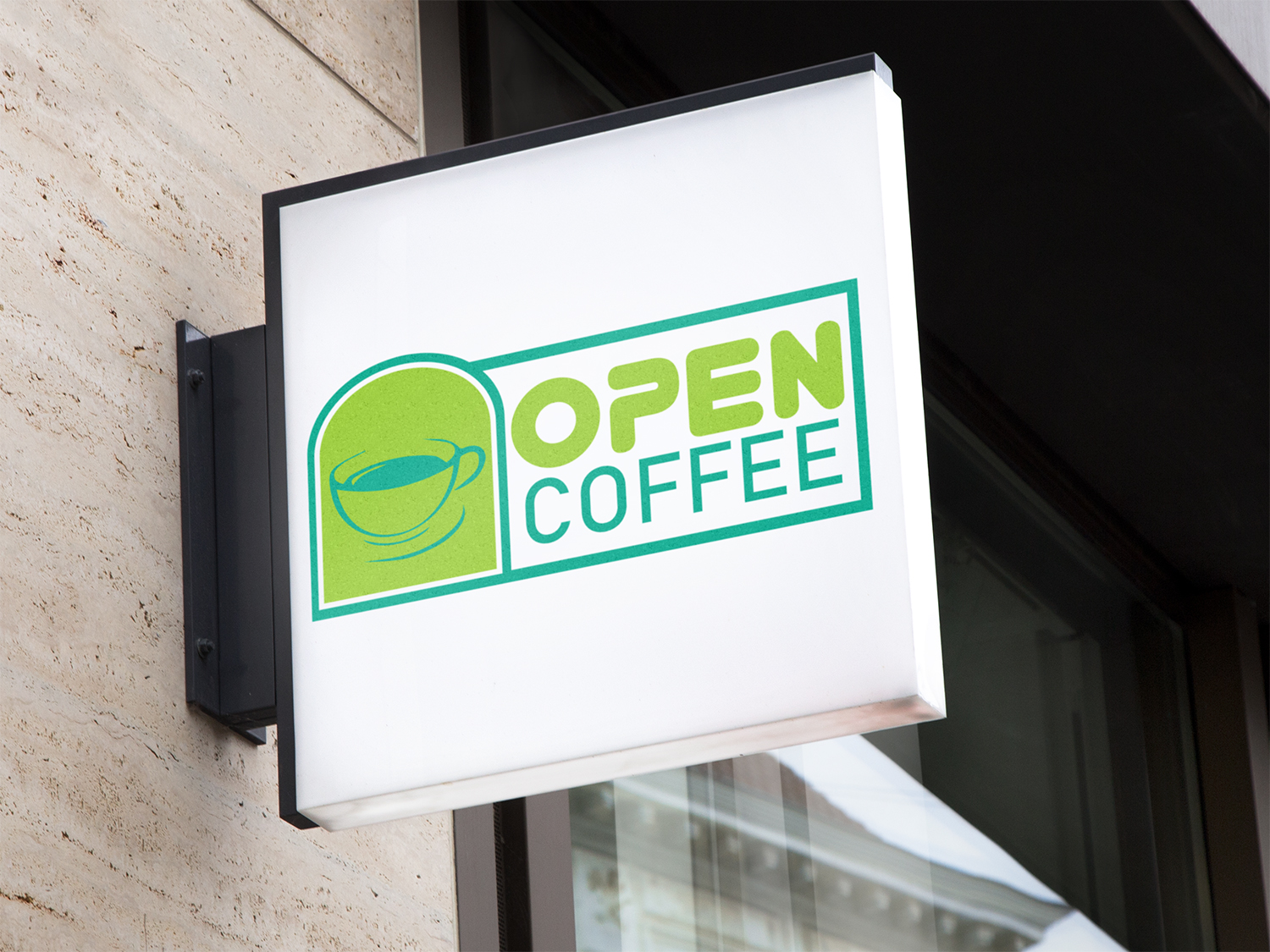 Logo Design by adosajo for Open Coffee | Design #19789865