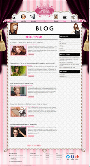 Wordpress Design by NABS DESIGN