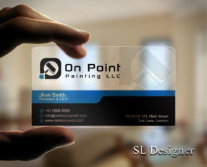 On Point Painting LLC | Visitenkarten-Design von SL Designer