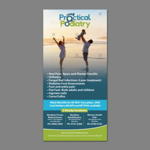 Flyer required for podiatry clinic  | Flyer Design by aspiremedia