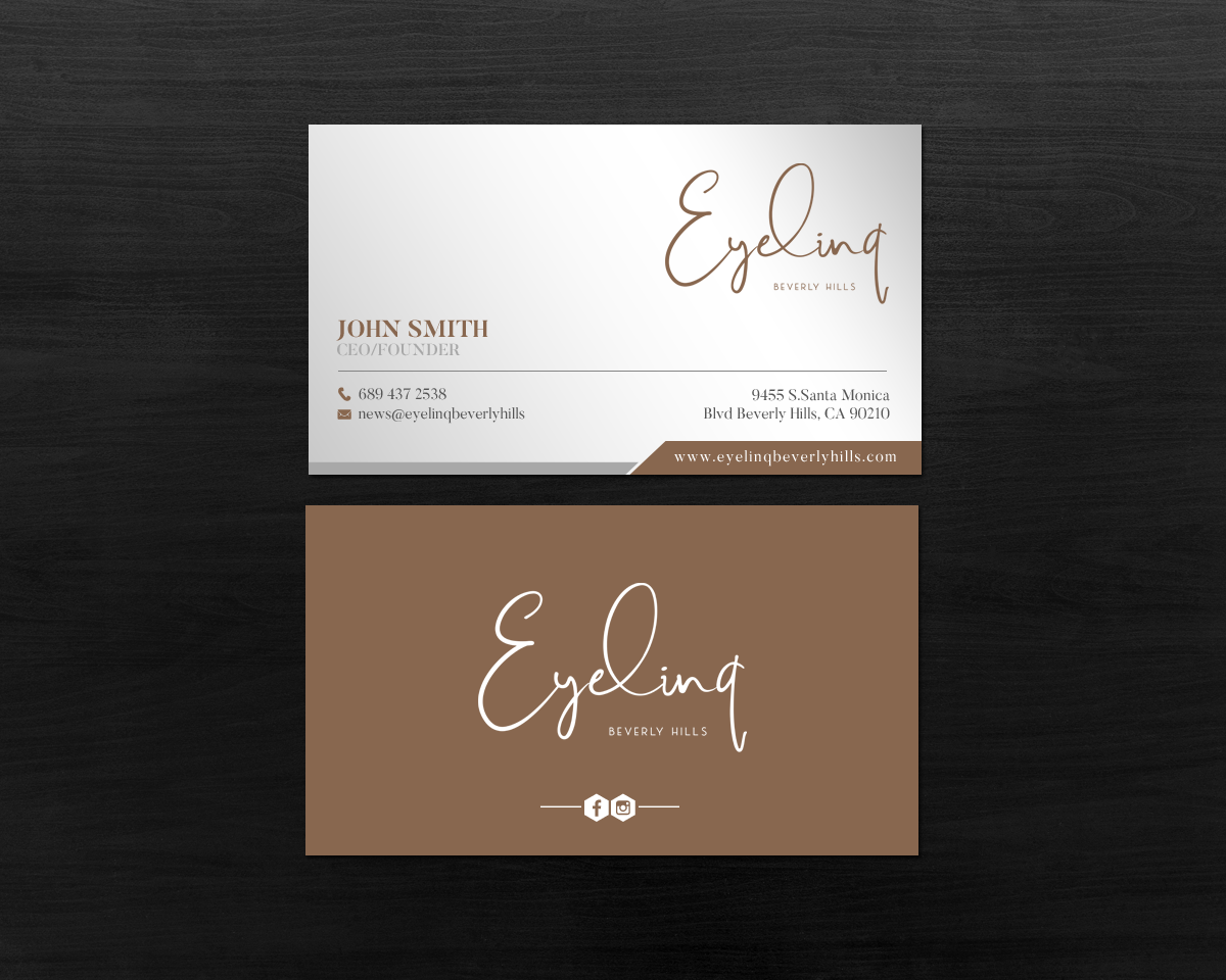 Business Card Design by chandrayaan.creative for this project | Design #19748219