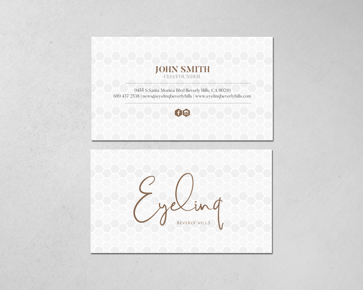 Business Card Design by chandrayaan.creative for this project | Design #19748230