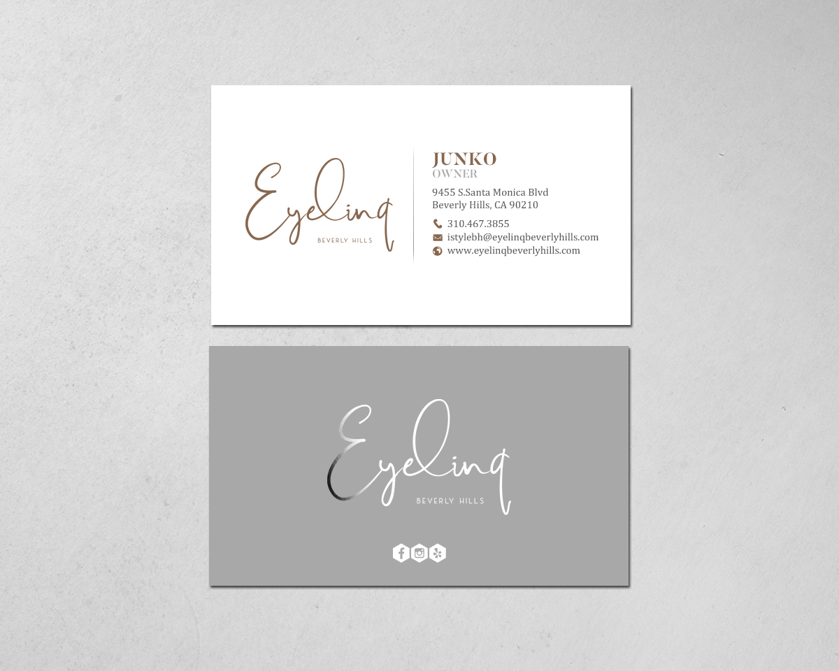 Business Card Design by chandrayaan.creative for this project | Design #19759849