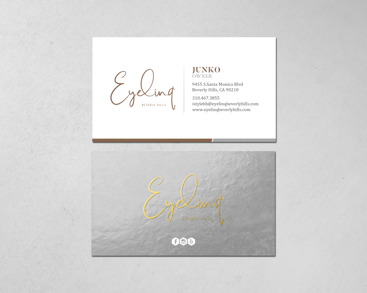 Business Card Design by chandrayaan.creative for this project | Design #19759851