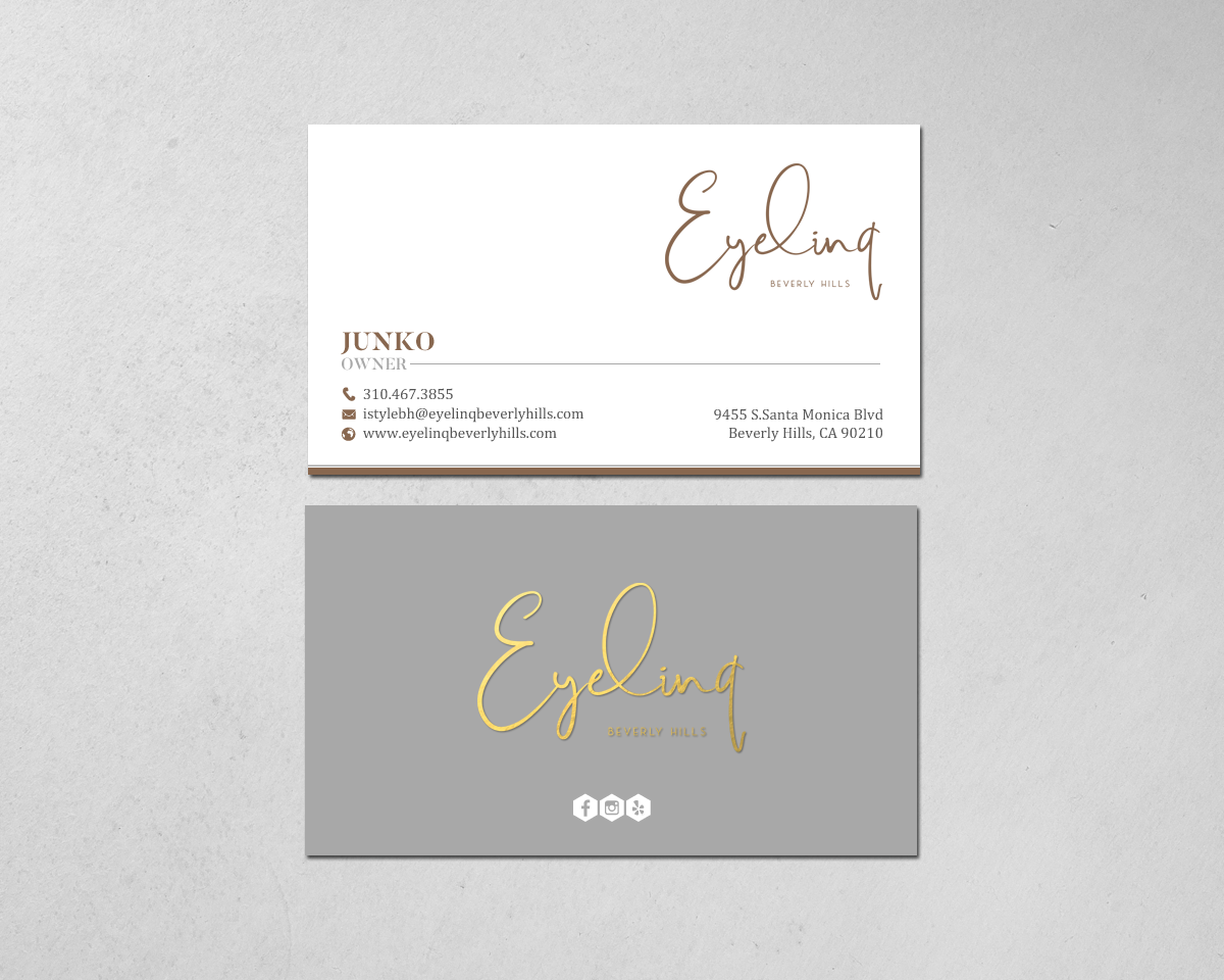 Business Card Design by chandrayaan.creative for this project | Design #19759852