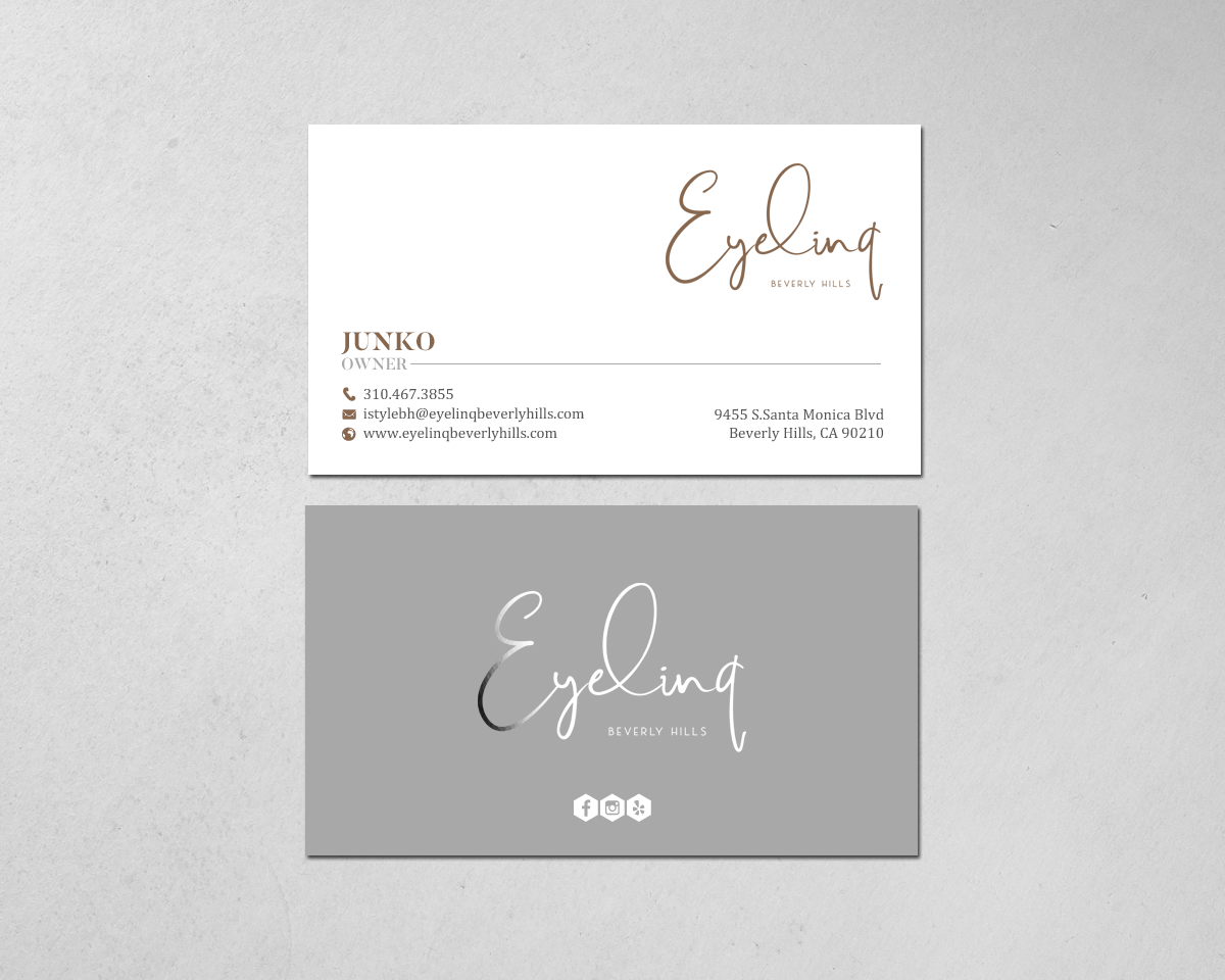Business Card Design by chandrayaan.creative for this project | Design #19759853