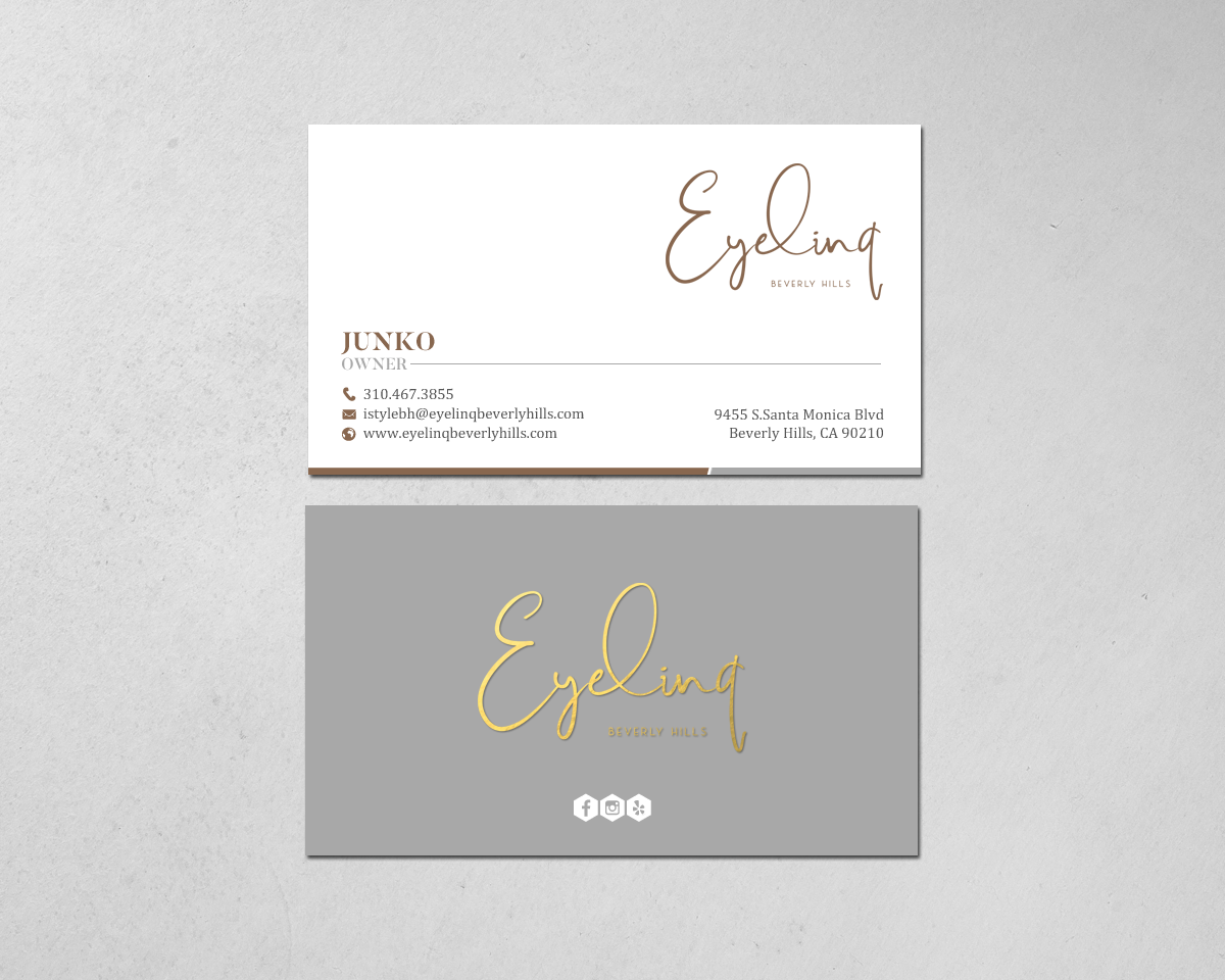 Business Card Design by chandrayaan.creative for this project | Design #19759855