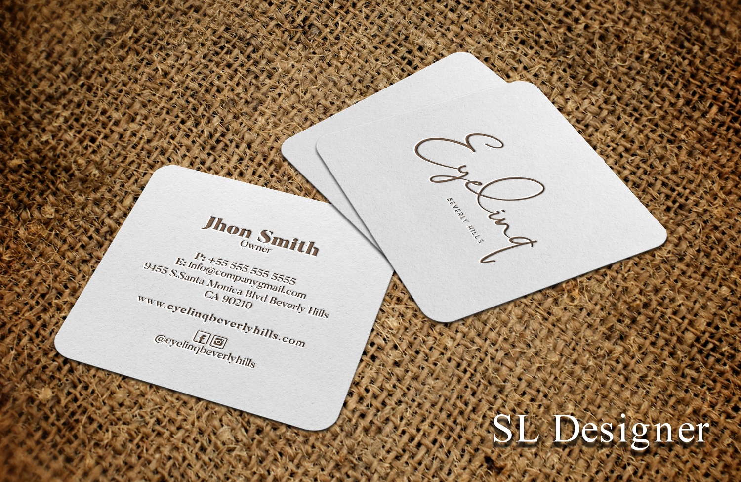Business Card Design by SL Designer for this project | Design #19736656