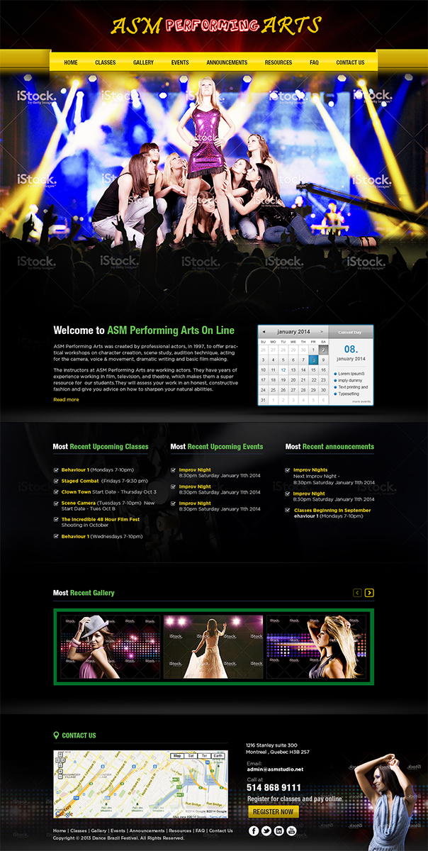 Wordpress Design by Mayank Patel for this project | Design #2919926