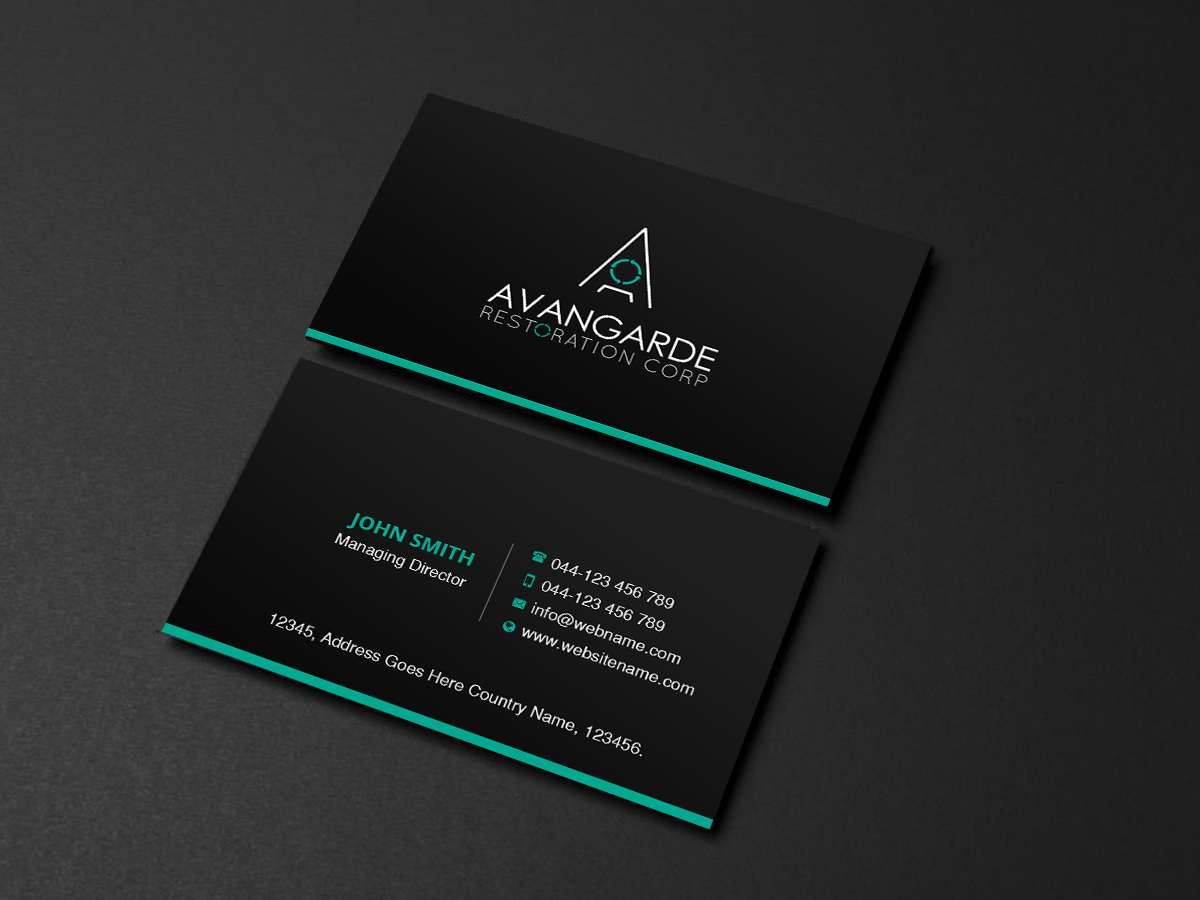 Business Card Design by Creations Box 2015 for this project | Design #19754919