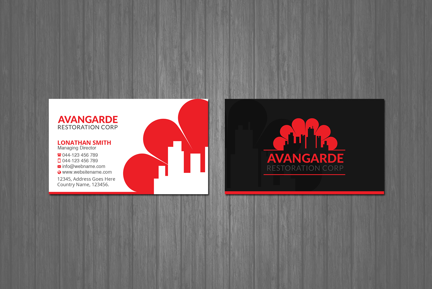 Business Card Design by Creations Box 2015 for this project | Design #19754991