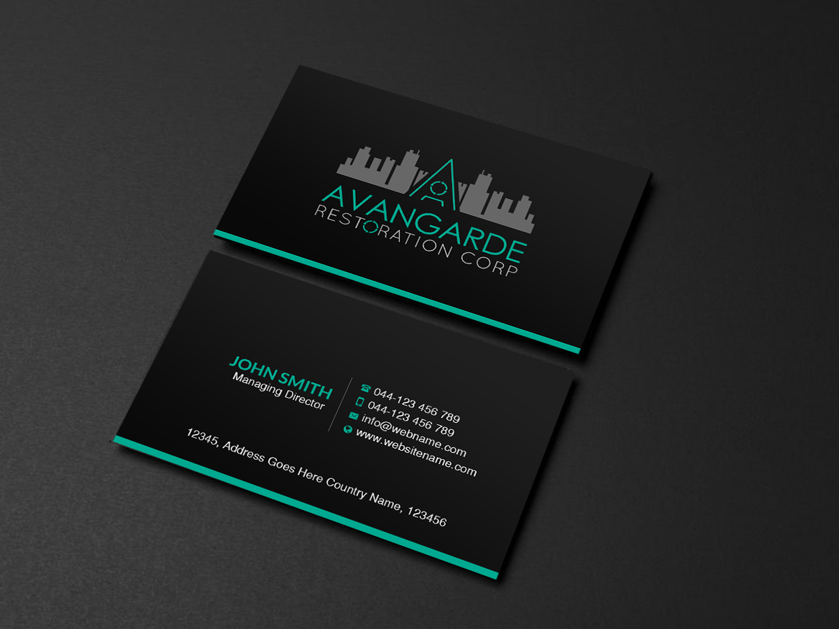 Business Card Design by Creations Box 2015 for this project | Design #19800544