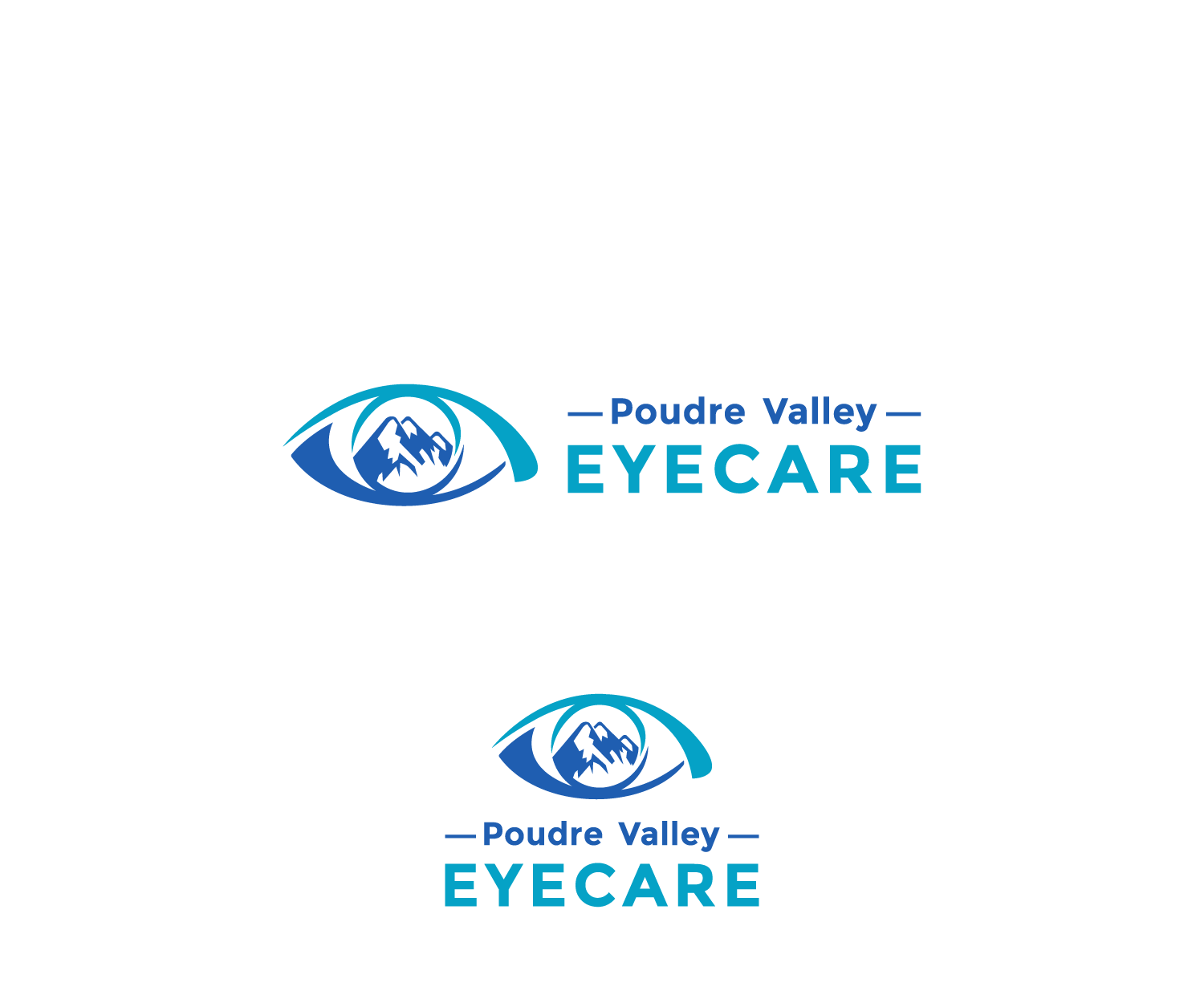 Logo Design by Mario for Poudre Valley Eyecare | Design #19744737