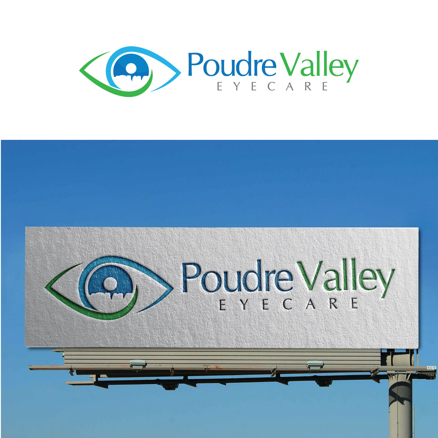 Diseño de Logo por concepts para Poudre Valley Eyecare | Diseño #19781612