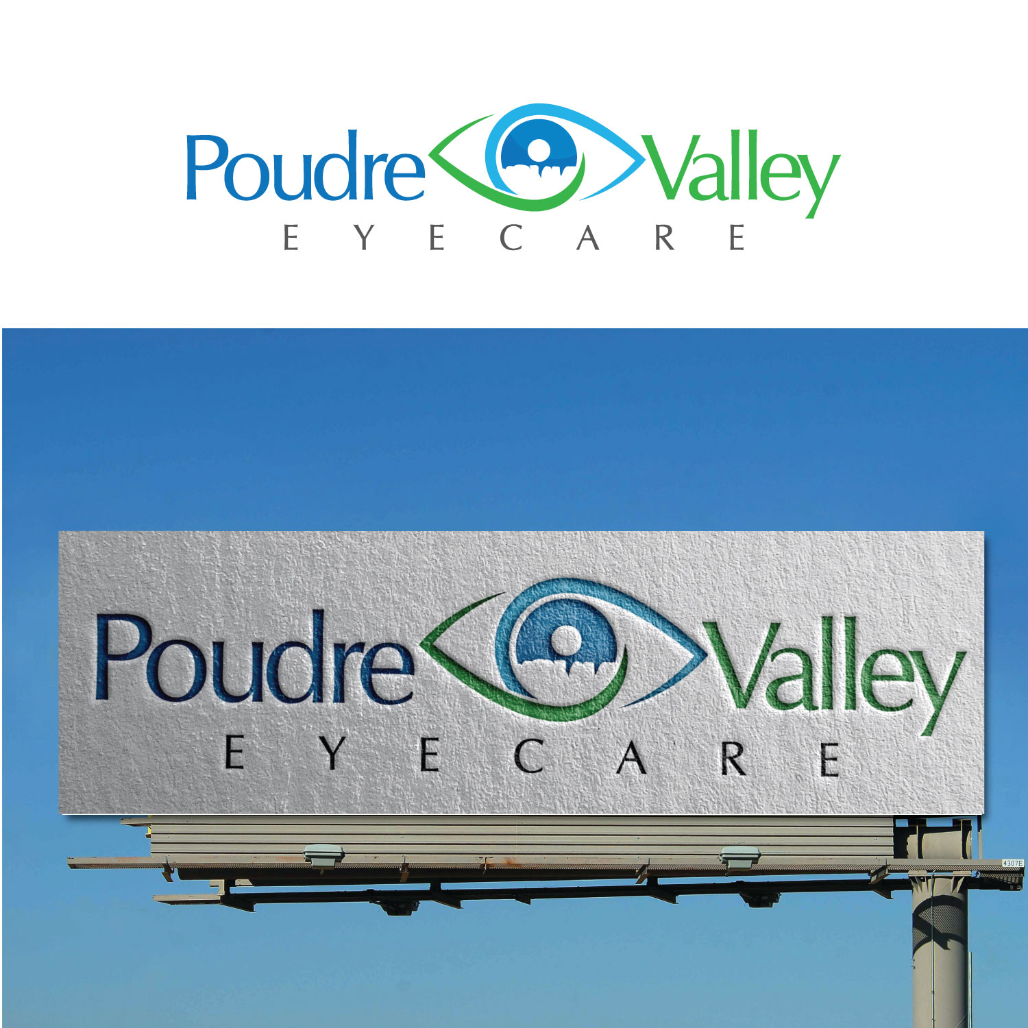 Logo Design by concepts for Poudre Valley Eyecare | Design #19781614