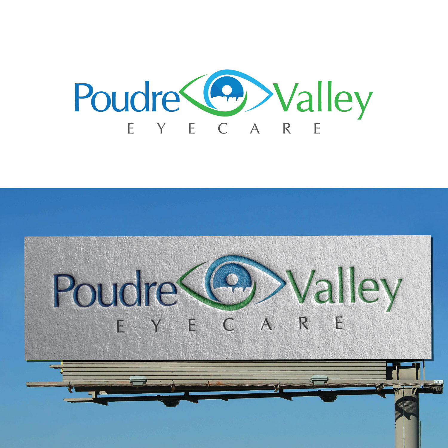 Logo Design by concepts for Poudre Valley Eyecare | Design #19791023
