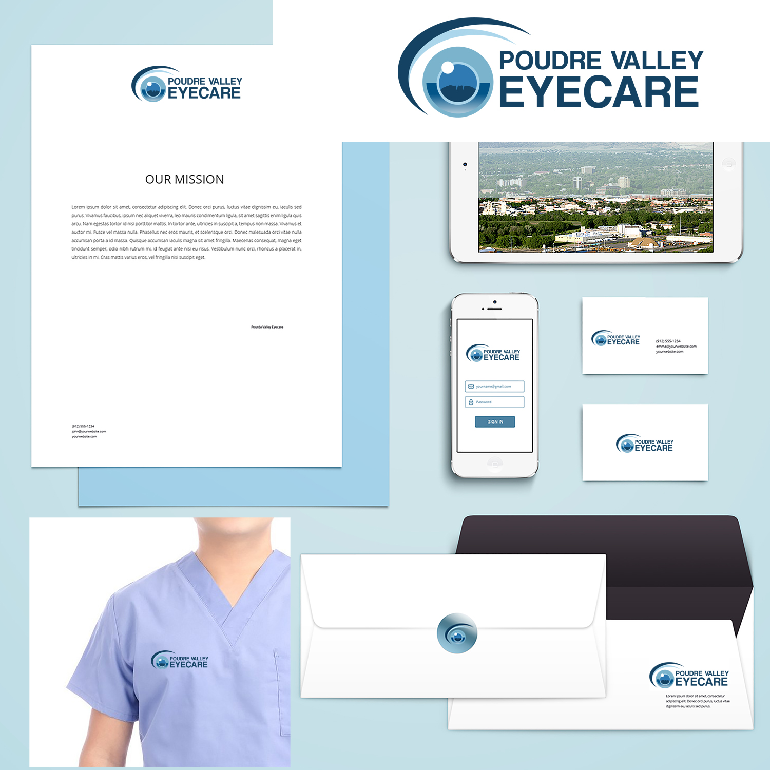 Design de Logo par g.amelvin213 pour Poudre Valley Eyecare | Design #19784316