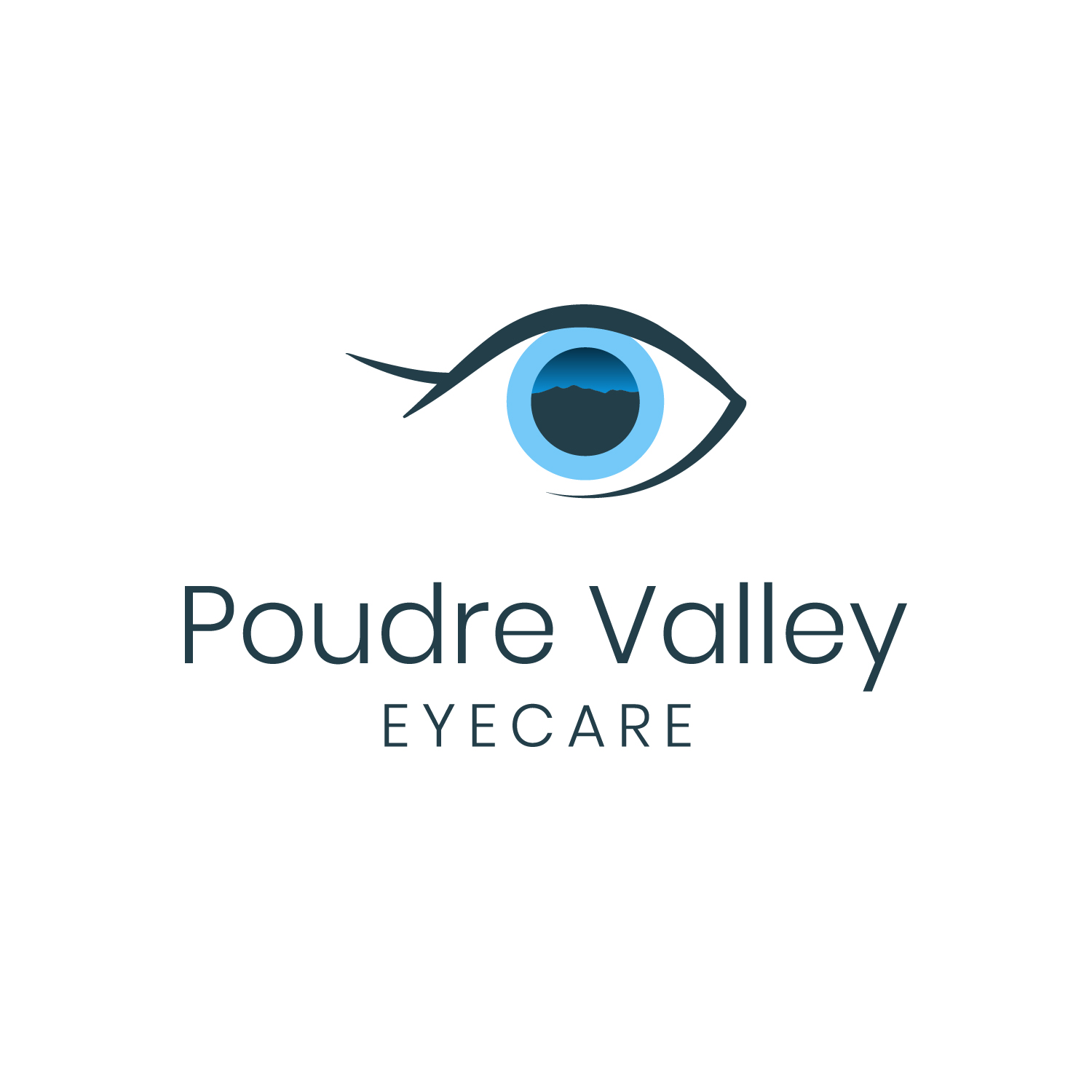 Logo Design by Ella Elena for Poudre Valley Eyecare | Design #19745332