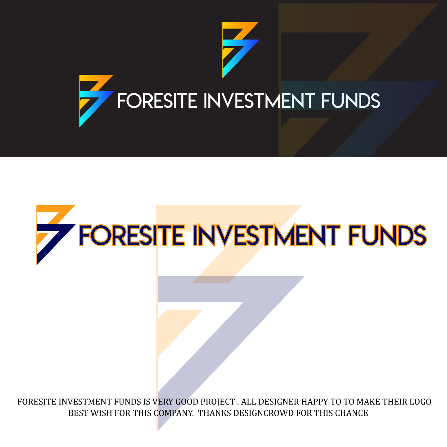 Logo Design by Mazharul.Q for Foresite Real Estate | Design #19805520