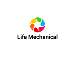 Life Mechanical or Life Mechanical Ltd | Logo Design by alpino