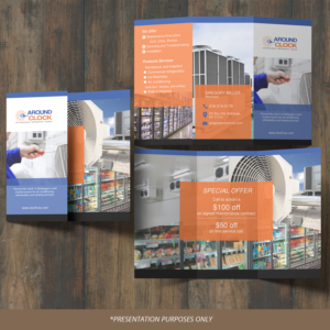  Brochure design for HVAC Company | Design de Flyer par JanuXart