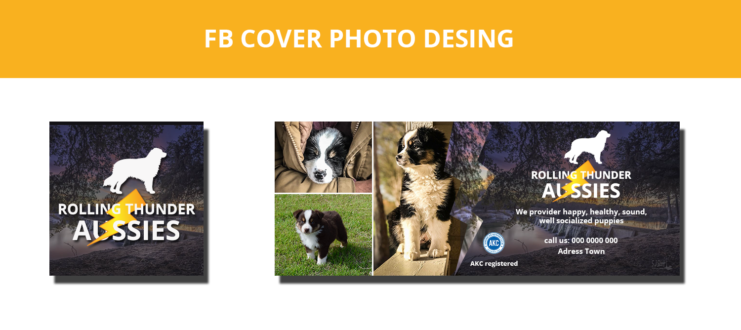 Facebook Design by Kristina Andonoff for this project | Design #19787640