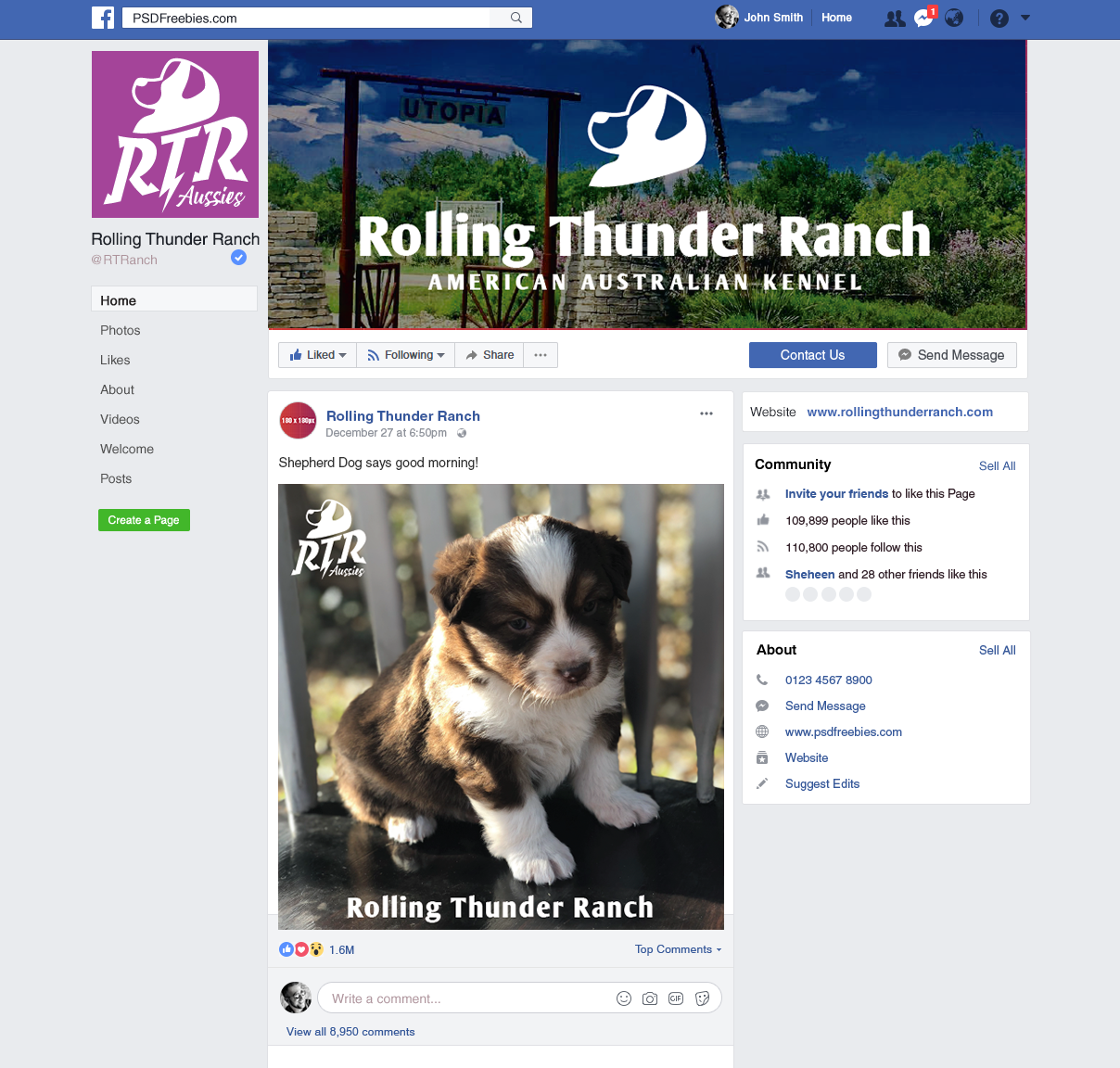 Diseño de Facebook por jireh20 para este proyecto | Diseño #19768549
