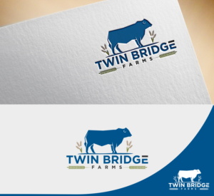 Twin Bridge Farms | Logo Design by design_ghost 2
