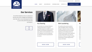 Wordpress Design by Digode Design and Development for Premier Dry Cleaning Delivery | Design: #19783965