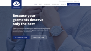 Wordpress Design by Digode Design and Development for Premier Dry Cleaning Delivery | Design: #19783969