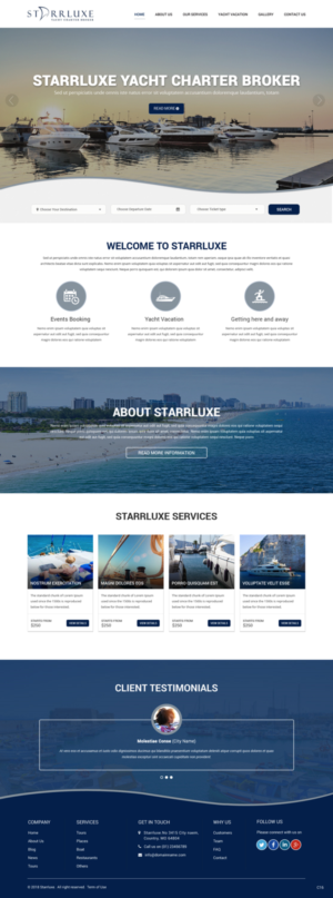 Web Design by pb for Fair Winds Sailing, LLC | Design: #19754268