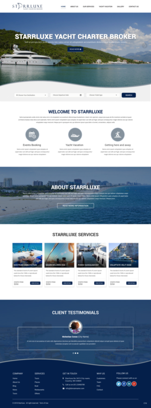 Web Design by pb for Fair Winds Sailing, LLC | Design: #19754278