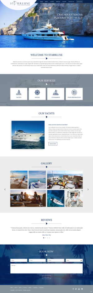 Web Design by pb for Fair Winds Sailing, LLC | Design: #19754284
