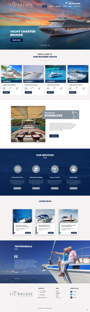 Web Design by pb for Fair Winds Sailing, LLC | Design: #19754287